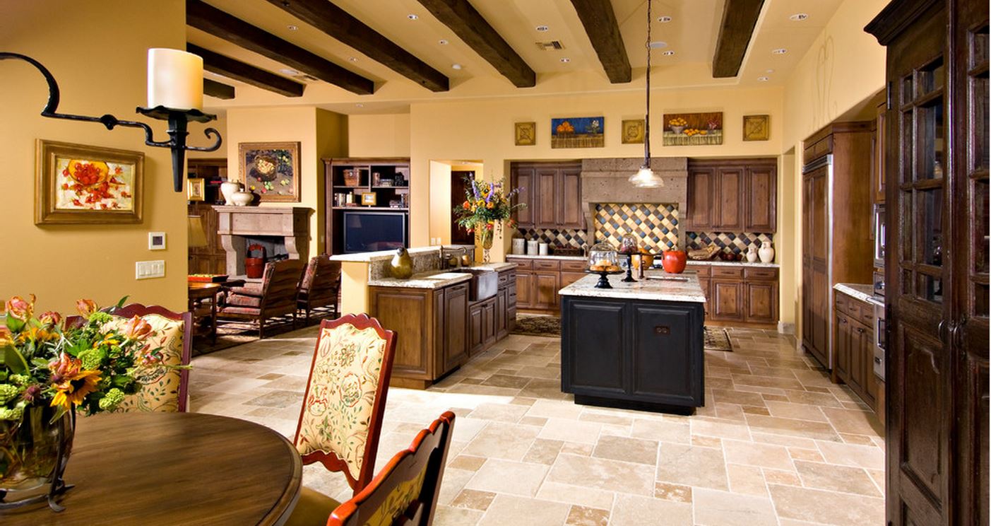 Kitchen in Scottsdale home